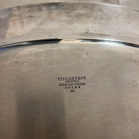 Tiffany and Co 20” Silver Tray - Picture 2 of 5